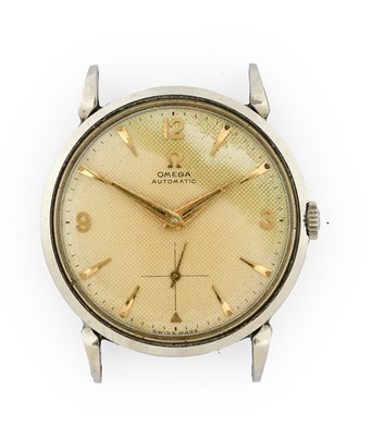 Lot 2308 - Omega: A Stainless Steel Automatic Wristwatch,...