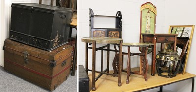 Lot 1229 - A Group of Furniture, including a George III...