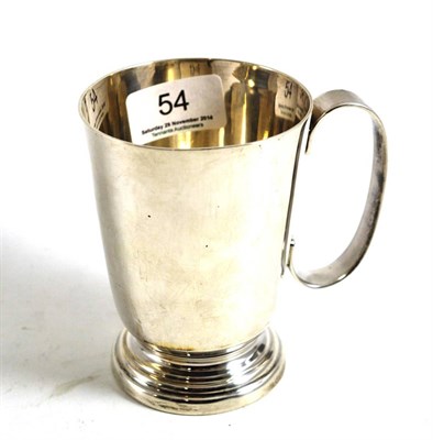 Lot 54 - A silver mug, Birmingham 1944