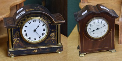 Lot 370 - A Chinoisserie Mantel Timepiece, circa 1910,...