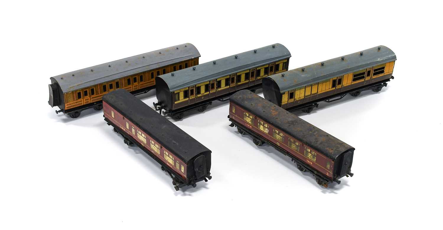 Lot 165 - Bing O Gauge Two LNWR Coaches