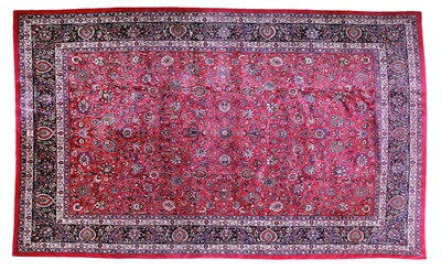 Lot 40 - Mashad Carpet North East Iran, circa 1960 The...