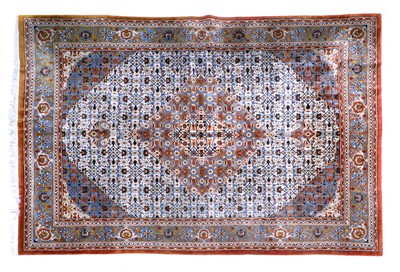 Lot 367 - Indian Carpet, circa 1960 The ivory Herati...