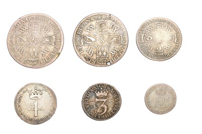 Lot 89 - Assortment of William and Mary, Silver Coinage,...