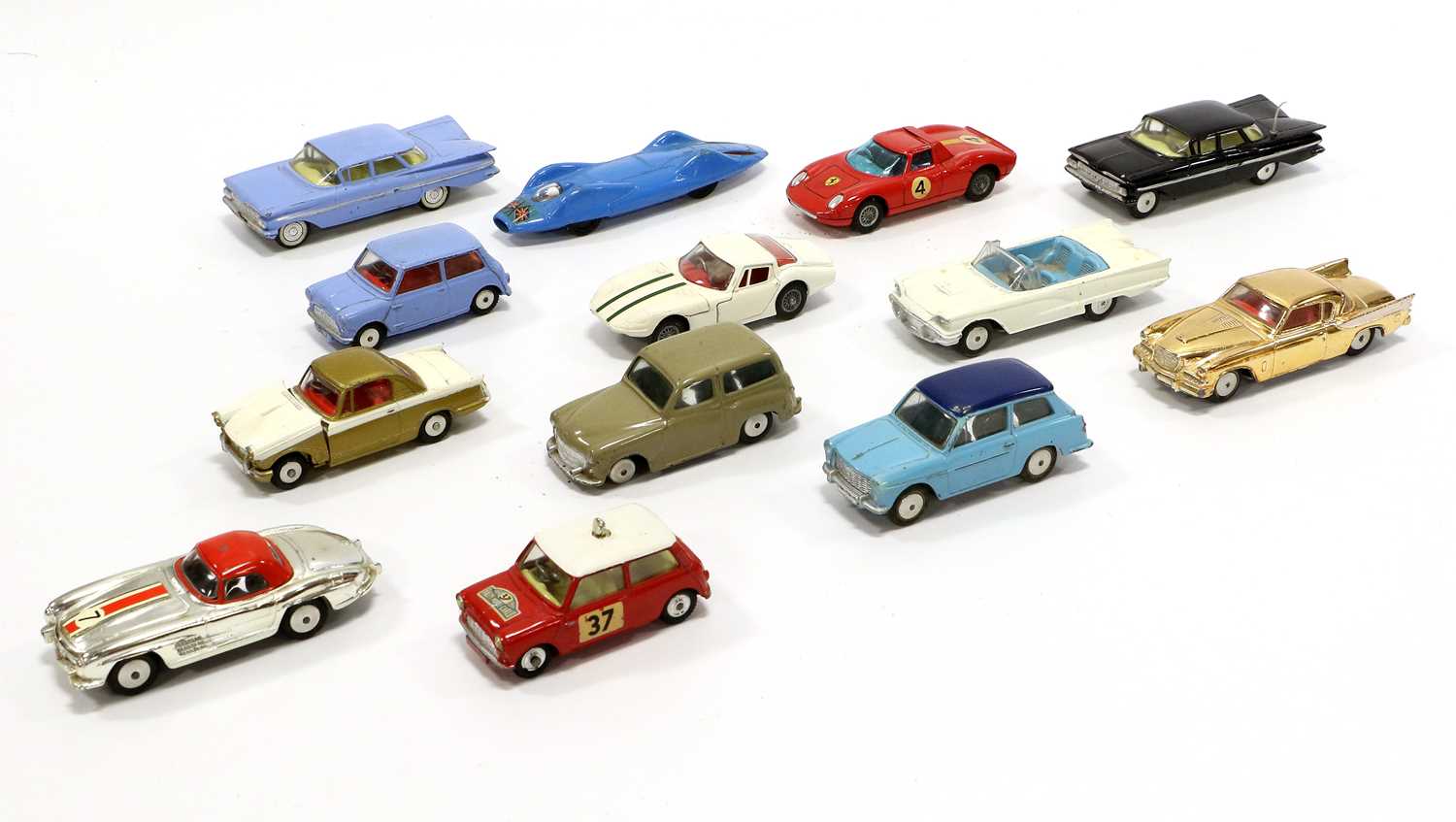 Lot 252 - Corgi Various Cars