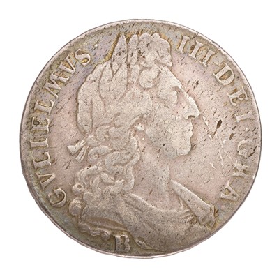 Lot 93 - William III, Halfcrown 1697, Bristol Mint,...