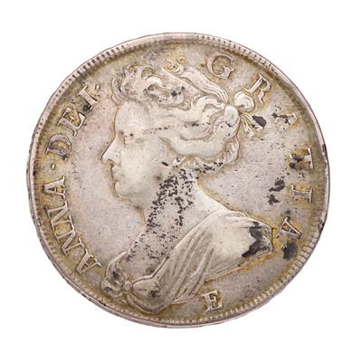 Lot 107 - Anne, Halfcrown 1707, Edinburgh Mint, SEXTO,...