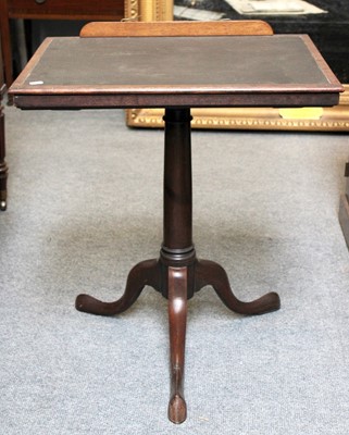 Lot 1241 - A George III Mahogany Leather Topped Artists...