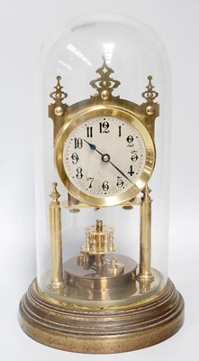 Lot 261 - An Alabaster and Gilt Metal Mounted Mantel...