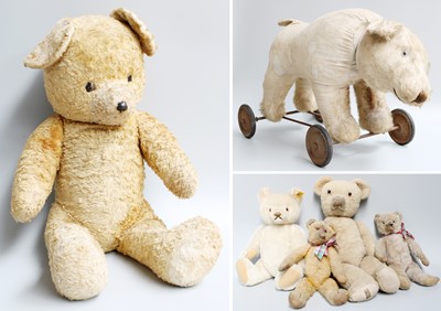 Lot 326 - A Steiff Jointed Teddy Bear, a Merrythought...