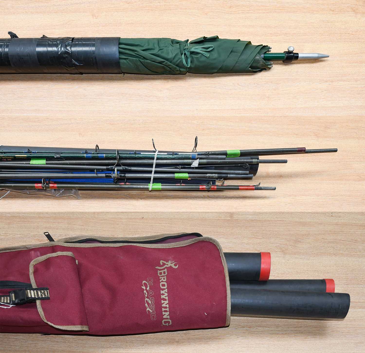 Lot 55 A Collection of Coarse Fishing Rods