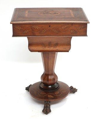 Lot 1134 - A Mid 19th Century Irish Killarney Yew and...