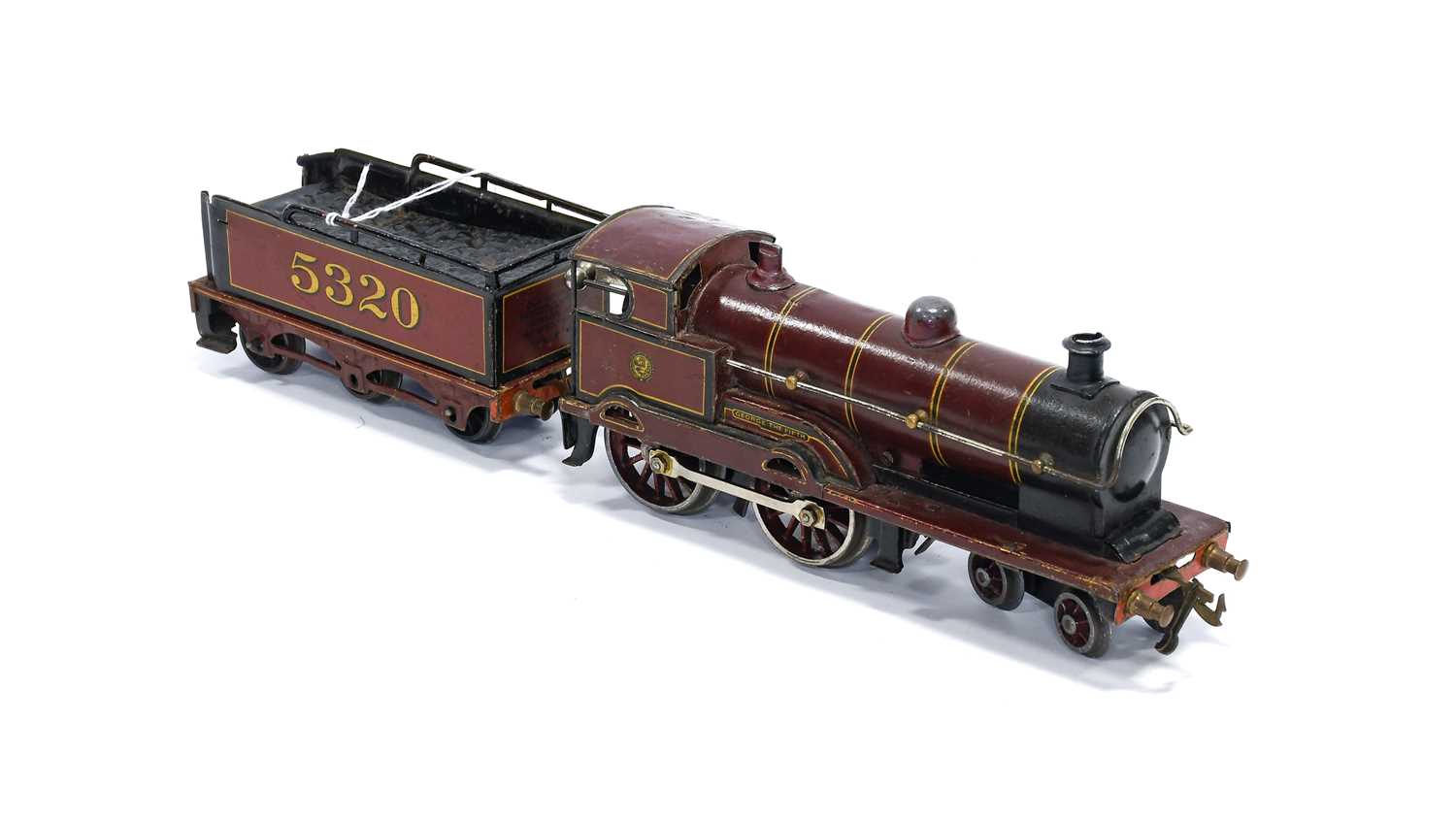 Lot 163 - Bing For Bassett-Lowke O Gauge 4-4-0 George The Fifth LMS 5320 Locomotive