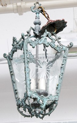 Lot 426 - A Hall Lantern