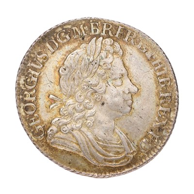 Lot 116 - George I, Shilling 1723, first bust, SSC in...