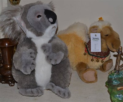 Lot 88 - A Steiff camel and koala