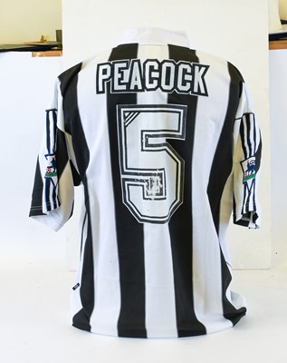 Lot 35 - Newcastle United Darren Peacock Match Worn Shirt