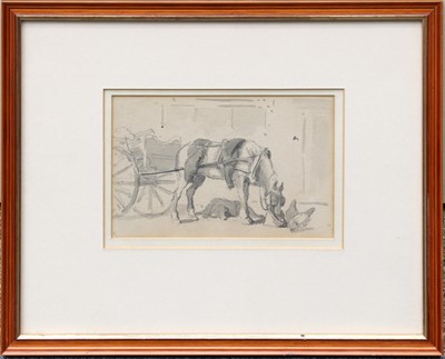 Lot 1077 - William Woodhouse (1857-1937) Study of a horse...