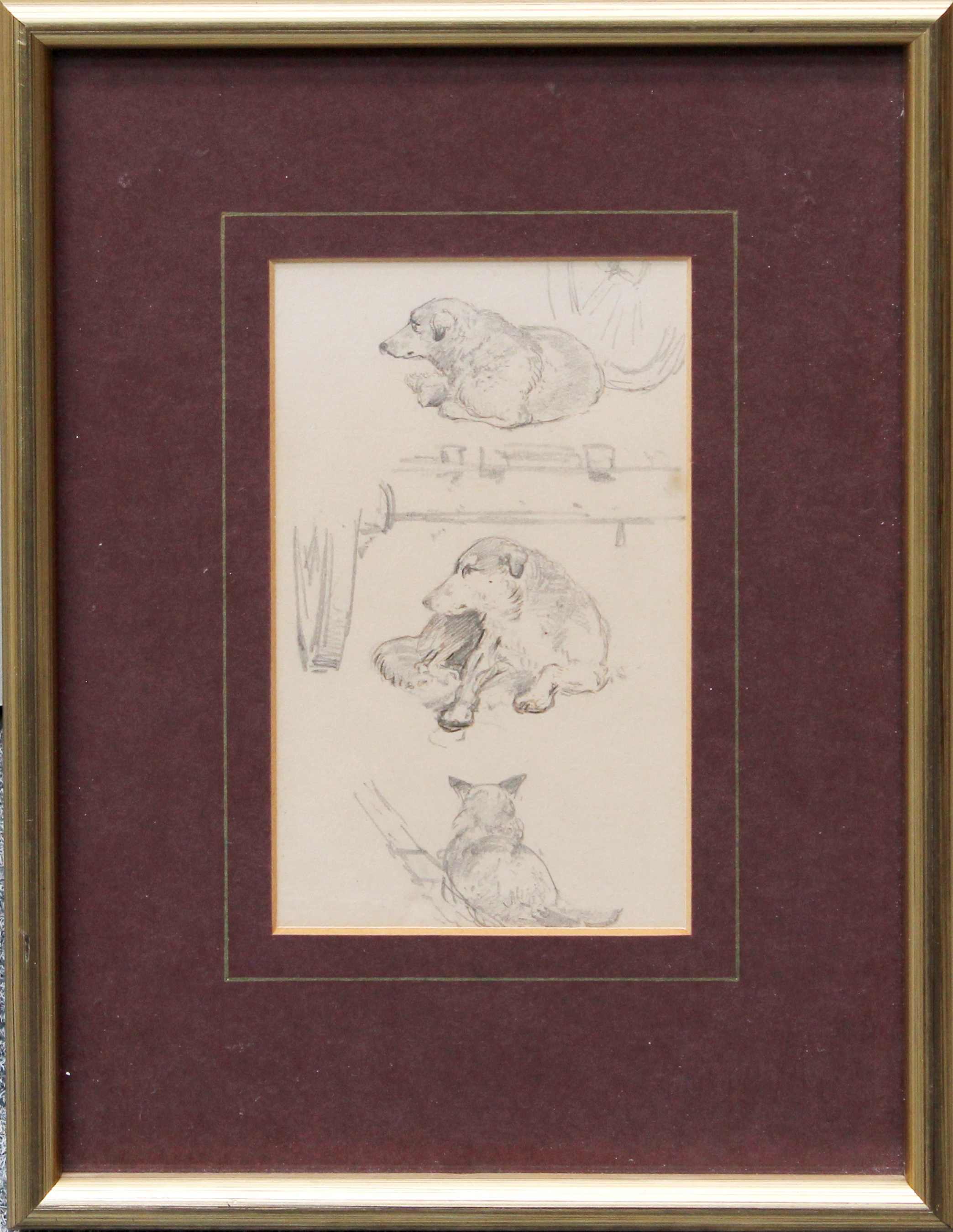 Lot 1077 - William Woodhouse (1857-1937) Study of a