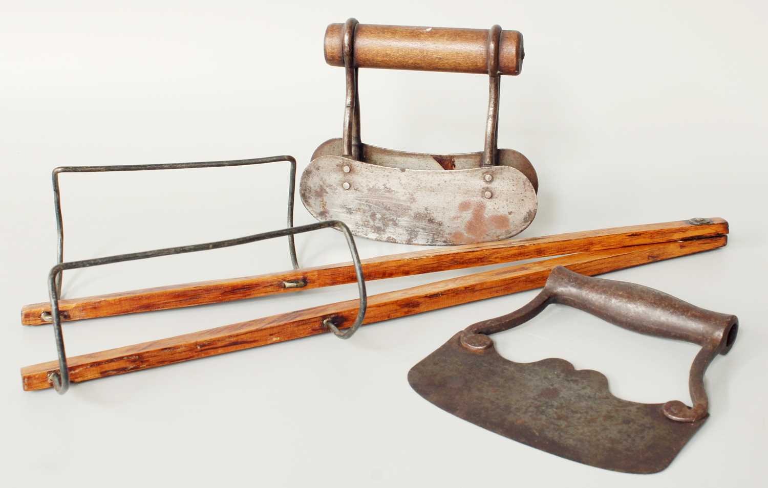 Lot 251 - Canadiana, a 19th century 'Pie lifter' and two...