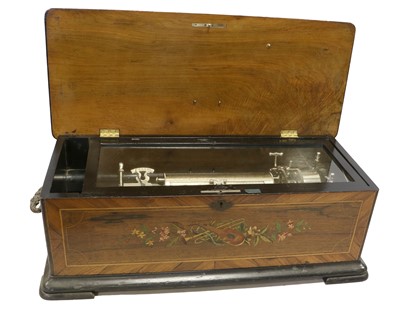 Lot 3147 - A Good Paillard 'Amobean' Interchangeable  Musical Box