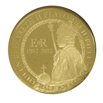 Lot 294 - 4x Commemorative Half Sovereigns, (all .917...