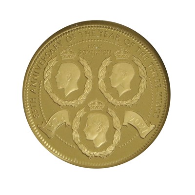 Lot 294 - 4x Commemorative Half Sovereigns, (all .917...