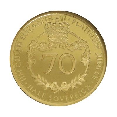 Lot 294 - 4x Commemorative Half Sovereigns, (all .917...