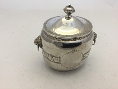 Lot 2364 - A Three-Piece American Coin Silver Tea-Service