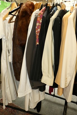 Lot 392 - Assorted 20th Century Costume comprising white...