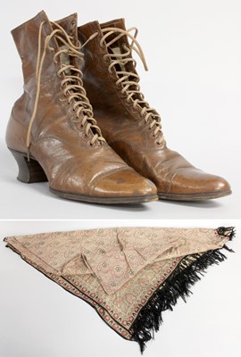 Lot 2218 - A Pair of Late 19th Century Brown Leather...