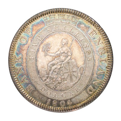 Lot 138 - George III, Bank of England, Dollar 1804, type...