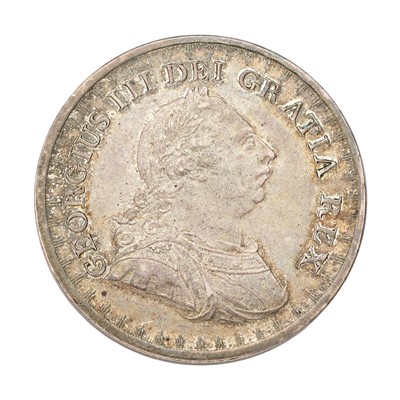 Lot 140 - George III, Bank of England, Three Shillings...