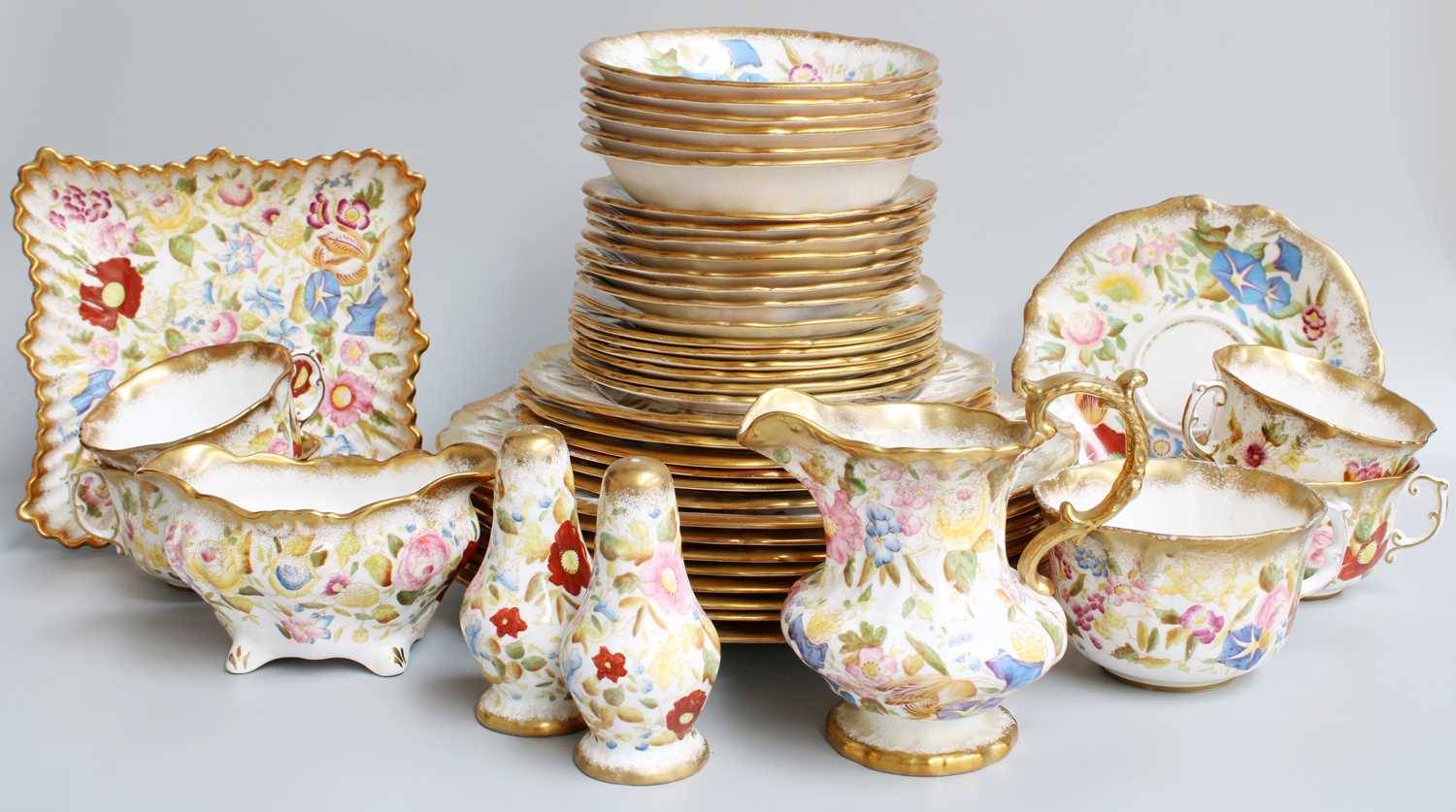 Lot 298 - Hammersley China Queen Anne Pattern,...