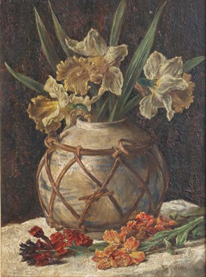 Lot 1032 - W.D.Guthrie (19th/20th Century) Still life of...