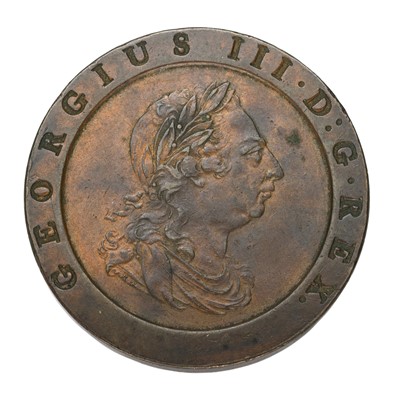 Lot 149 - George III, 'Cartwheel' Twopence 1797,...