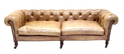 Lot 788 - A Victorian-Style Chesterfield Sofa, modern,...