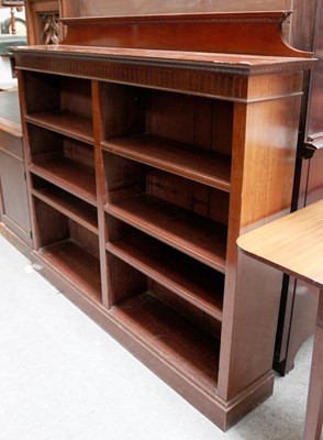 Lot 1247 - A Victorian Open Bookcase, with adjustable...