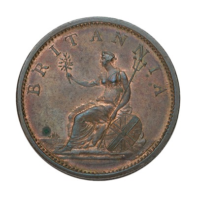 Lot 145 - George III, Penny 1807, (S.3780); minor...