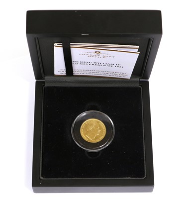 Lot 102 - William IV, Sovereign 1831, obv. first bust...