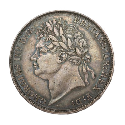 Lot 164 - George IV, Crown 1821, SECUNDO (Bull 2310, ESC...