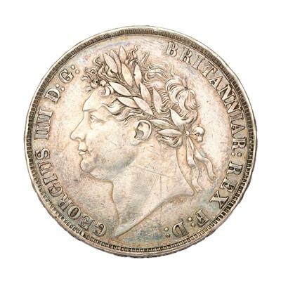 Lot 165 - George IV, Crown 1821, SECUNDO (Bull 2310, ESC...