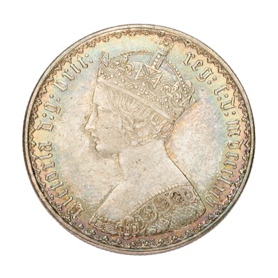 Lot 210 - Victoria, Florin 1864, die no. 69, (Bull 2854,...