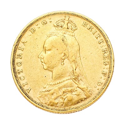 Lot 192 - Victoria, Sovereign 1888M, Melbourne Mint obv....