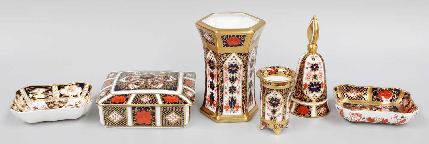 Lot 185 - Six Pieces of Royal Crown Derby Porcelain,...