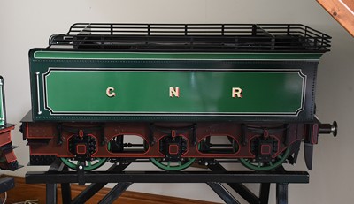 Lot 653 - Finely Engineered 10 1/4" Gauge 4-2-2 Stirling Single Class No.1 Locomotive