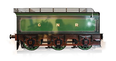 Lot 653 - Finely Engineered 10 1/4" Gauge 4-2-2 Stirling Single Class No.1 Locomotive