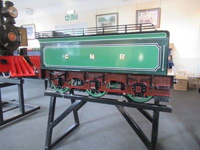 Lot 653 - Finely Engineered 10 1/4" Gauge 4-2-2 Stirling Single Class No.1 Locomotive