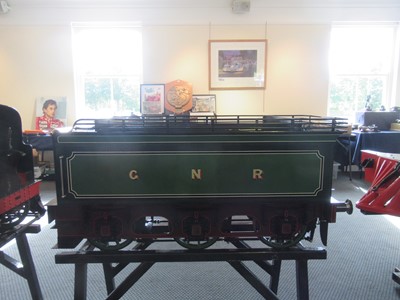 Lot 653 - Finely Engineered 10 1/4" Gauge 4-2-2 Stirling Single Class No.1 Locomotive