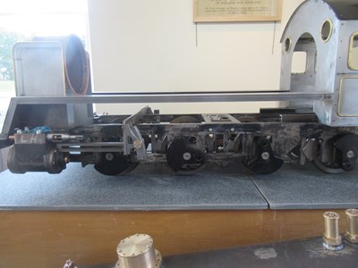Lot 710 - Part Constructed  10 1/4" Gauge 0-8-0 Tender Locomotive